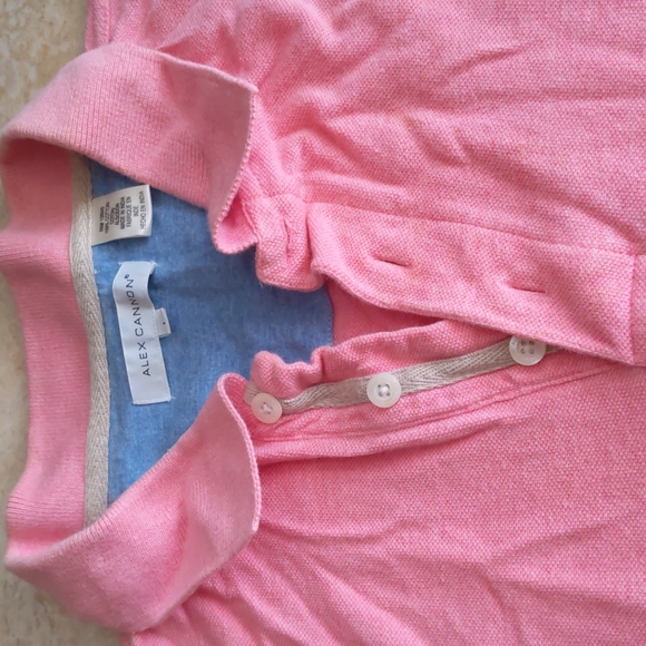 Light Pink Collared Polo Shirt - Picture 2 of 3